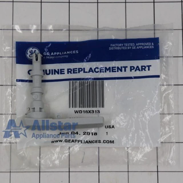 Alt view image 2 of 6 - WD16X313 Dishwasher Dispenser Shaft & Lever