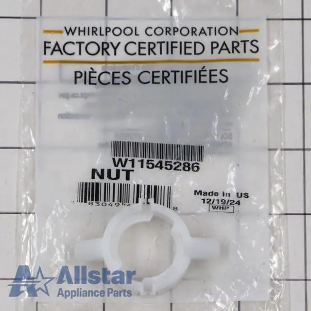 Alt view image 2 of 5 - W11545286 Dishwasher Nut