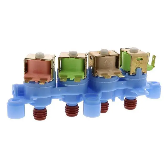 Alt view image 2 of 5 - WH13X26637 Washing Machine Water Inlet Valve for GE Washer K-78354-2 AP6282070, WH13X24058, 4546358, PS12171559
