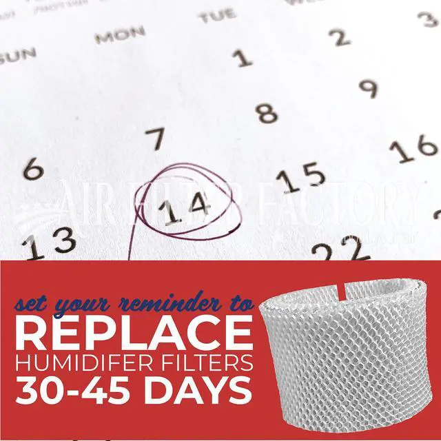 Alt view image 4 of 6 - Compatible Replacement For Duracraft DH806, DH815, DA1007 Humidifier Filter