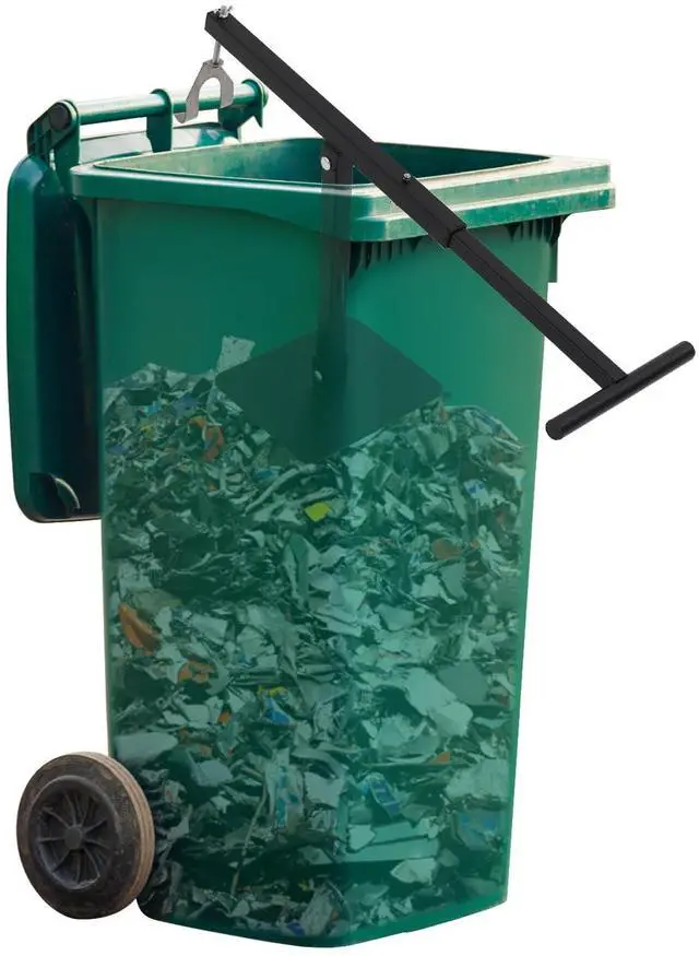 Main image of Manual Trash Compactor - Adjustable Height Portable Compactor for Home, Office, Kitchen Waste, Freestanding Design
