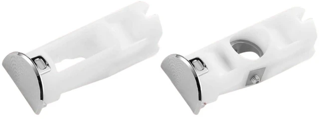 Alt view image 3 of 6 - Freezer Door Handle Support Kit DA6107540A DA6702787A Suitable for Samsung RF263AEWP RF267AEBP Refrigerator Accessories