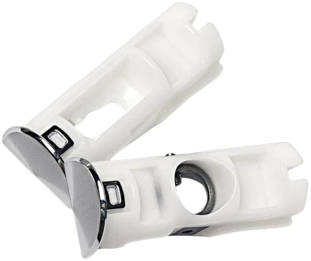 Alt view image 4 of 6 - Freezer Door Handle Support Kit DA6107540A DA6702787A Suitable for Samsung RF263AEWP RF267AEBP Refrigerator Accessories