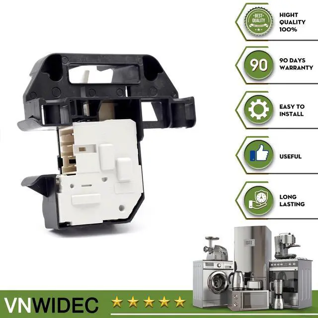Alt view image 6 of 6 - Washer Door Lid Lock Switch for GE GUD27ESPM1DG GUD27ESSJ0WW GUD27ESSJ1WW | Fits General Electric GUD27ESSM0WW, GUD27ESSMWW, GUD27GSPM1DG, GUD27GSSJ0WW, GUD27GSSJ1WW, GUD27GSSM0WW, GUD27GSSM1WW