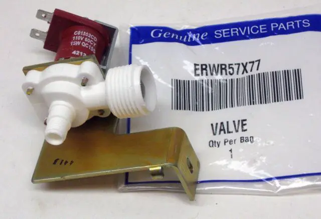 Alt view image 2 of 2 - Choice Manufactured WR57X77 for GE Refrigerator Icemaker Water Solenoid Valve