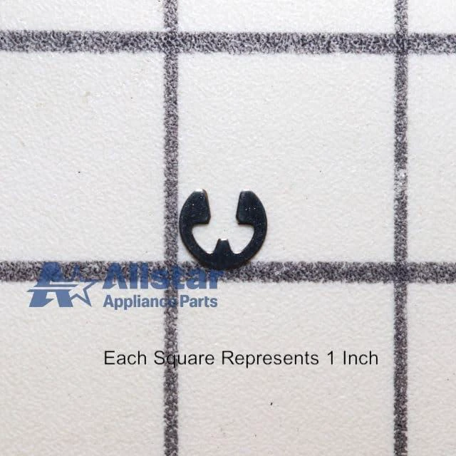 Alt view image 3 of 3 - WD02X24236 Dishwasher E RING Clip