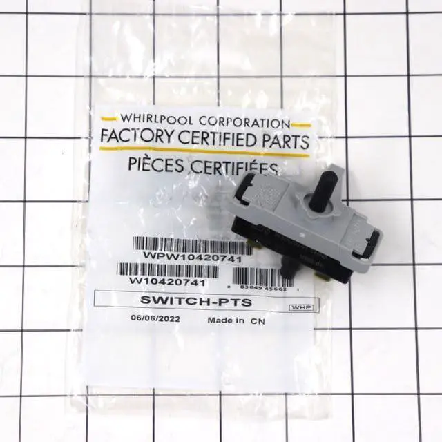 Main image of WPW10420741 Dryer Start Switch