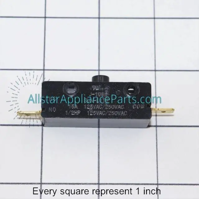Alt view image 3 of 3 - WD21X10261 Dishwasher Interlock Switch