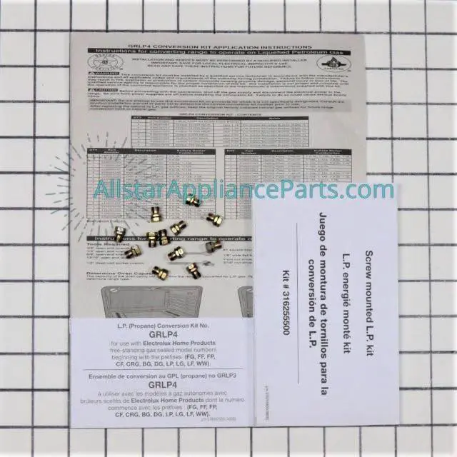 Alt view image 2 of 3 - GRLP4 Range LP Conversion Kit