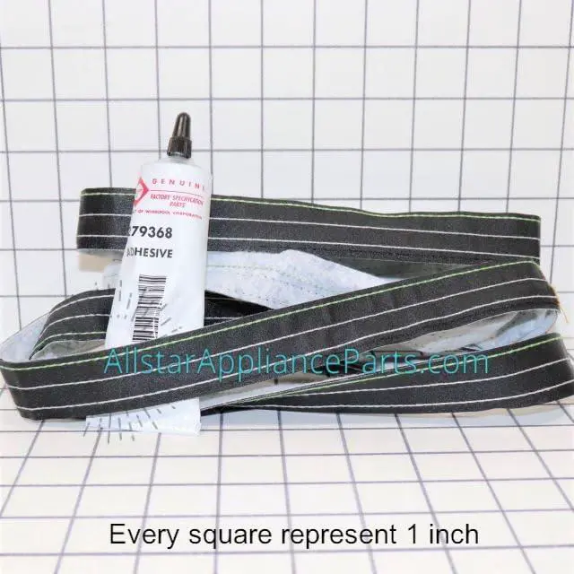 Alt view image 4 of 4 - 239087 Dryer Rear Drum Felt Seal with Adhesive