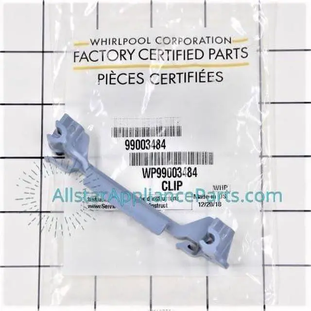 Main image of WP99003484 Dishwasher Tine Clip