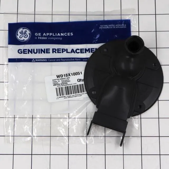 Main image of WD18X10051 Dishwasher Conduit Adapter