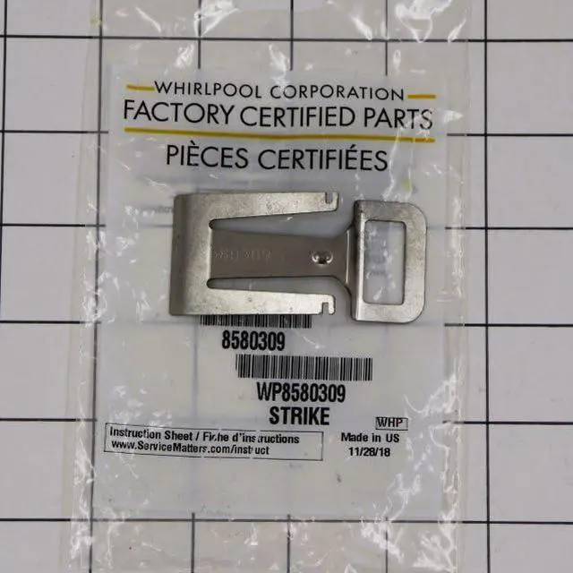 Main image of WP8580309 Dishwasher Door Strike