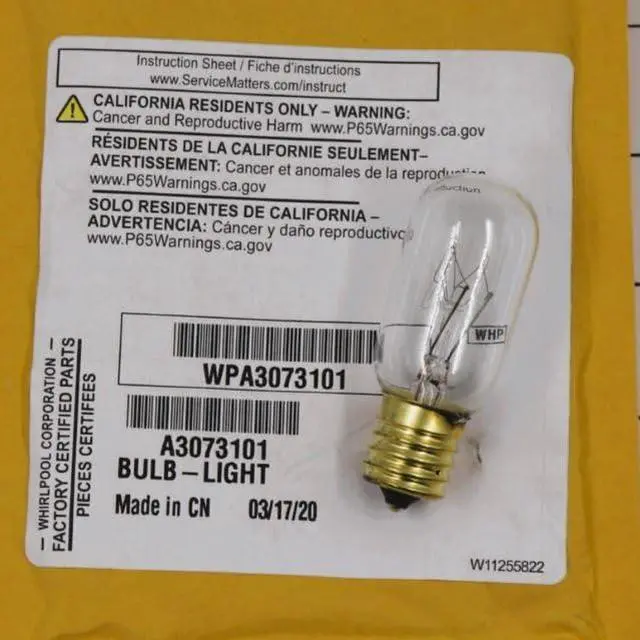 Main image of WPA3073101 Light Bulb