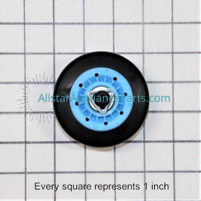 Alt view image 3 of 5 - DC97-16782A Dryer Drum Support Roller & Axle