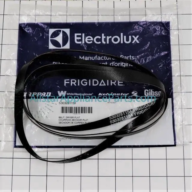 Alt view image 2 of 4 - 5303281154 Dryer Flat Drive Belt