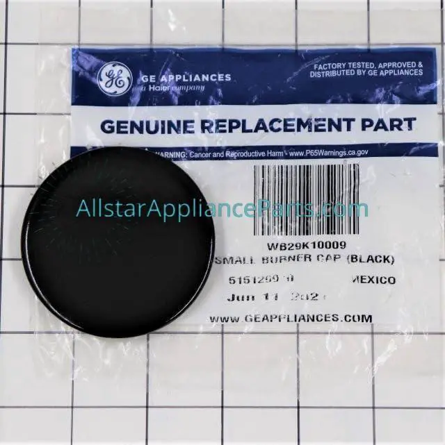 Alt view image 2 of 5 - WB29K10009 Range/Stove/Oven Surface Burner Cap