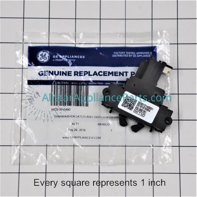 Alt view image 2 of 5 - WD21X10490 Dishwasher Door Latch