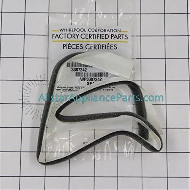 Alt view image 2 of 4 - WP3387242 Dryer Front Panel Felt Seal