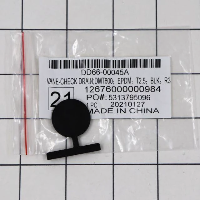 Main image of DD66-00045A Dishwasher Check Valve