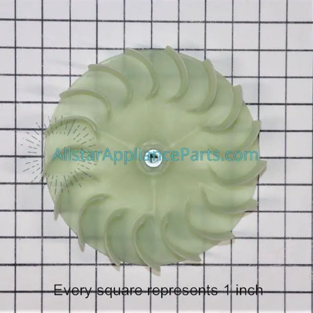 Alt view image 3 of 4 - WE16X20393 Dryer Blower Wheel
