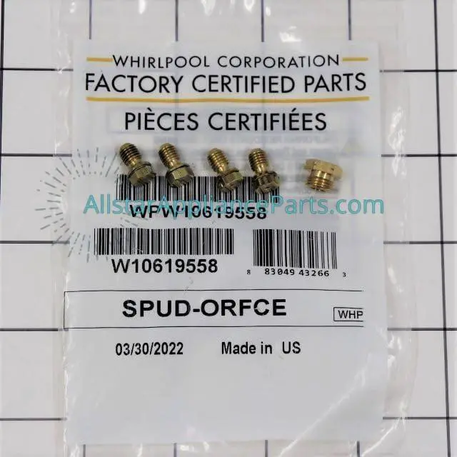 Alt view image 2 of 3 - WPW10619558 Range LP Conversion Kit