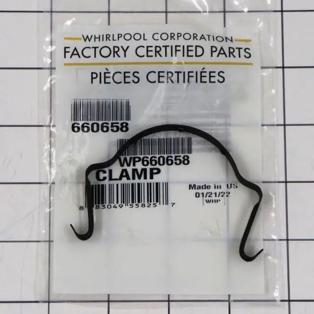 Main image of WP660658 Motor Retaining Clamp