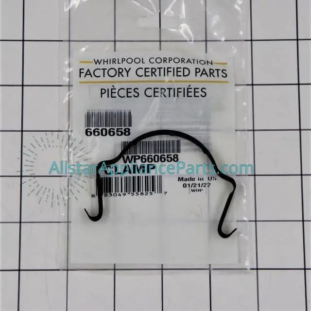 Alt view image 2 of 3 - WP660658 Motor Retaining Clamp
