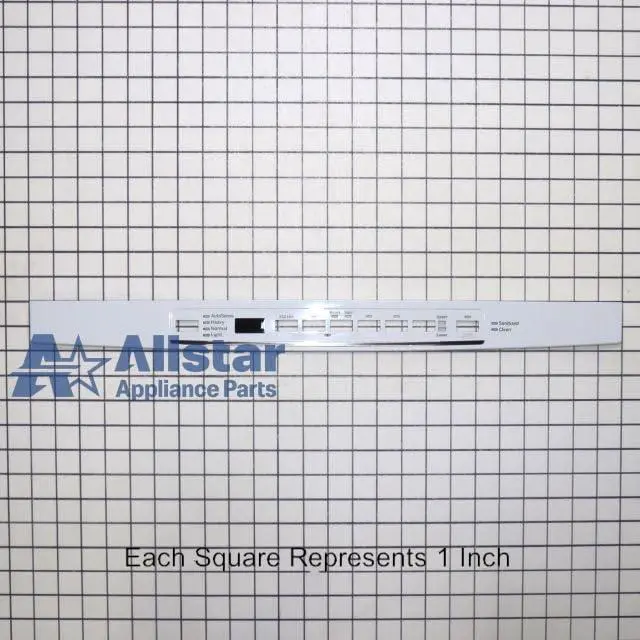 Alt view image 3 of 4 - WD34X21698 Dishwasher Console Cover Graphics