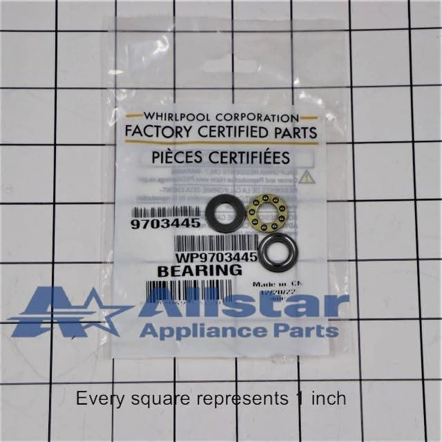 Alt view image 2 of 3 - WP9703445 Dishwasher Thrust Bearing