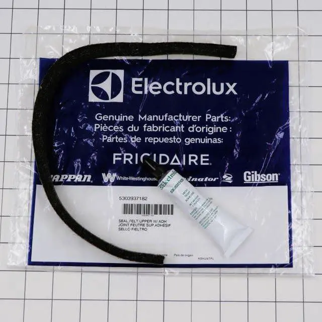 Main image of 5303937182 Dryer Upper Front Felt Seal With Adhesive