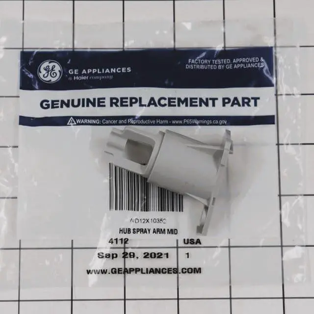 Main image of WD12X10352 Dishwasher Center Wash Arm Support