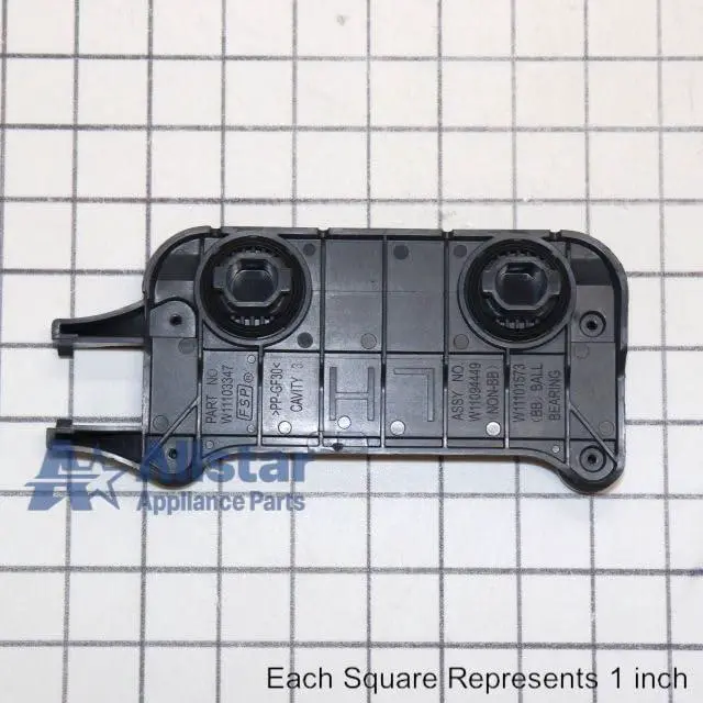 Alt view image 4 of 5 - W11579562 Dishwasher 3rd Level Rack Tub Mount (Left)