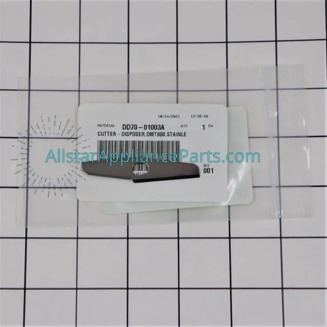 Alt view image 2 of 3 - DD70-01003A Dishwasher Cutting Blade