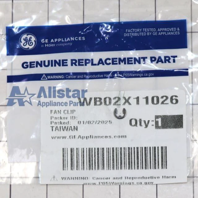 Alt view image 2 of 4 - WB02X11026 Range Fan Clip