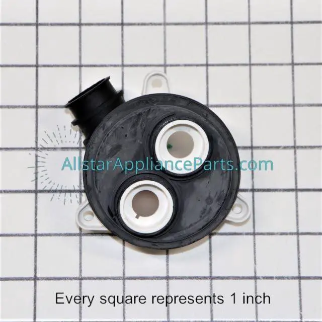 Alt view image 3 of 5 - WD18X21754 Dishwasher Passive Diverter Valve Assembly