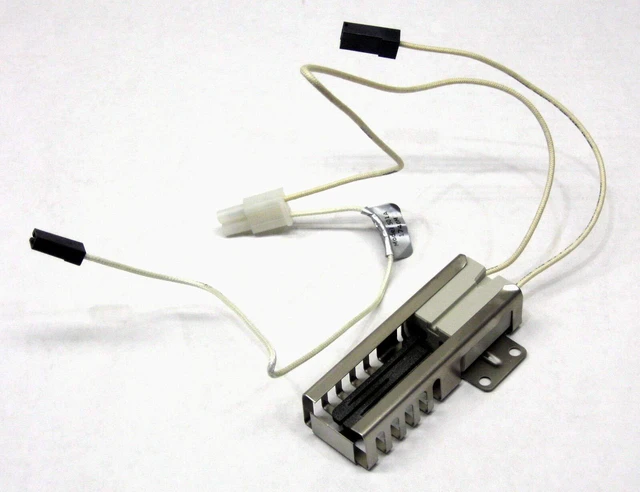Main image of Igniter for gas oven for Electrolux Frigidaire models FFGF3013LBC FFGF3013LBD FFGF3013LWA FFGF3013LWB FFGF3013LWC FFGF3013LWD FFGF3013ZWA FFGF3013ZWB FFGF3013ZWC FFGF3015LBA
