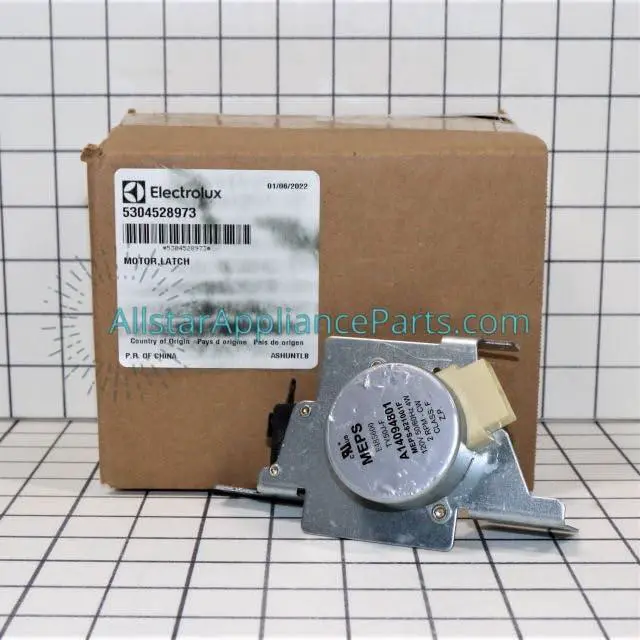Alt view image 2 of 5 - 5304528973 Range Door Latch Motor & Switch Assembly