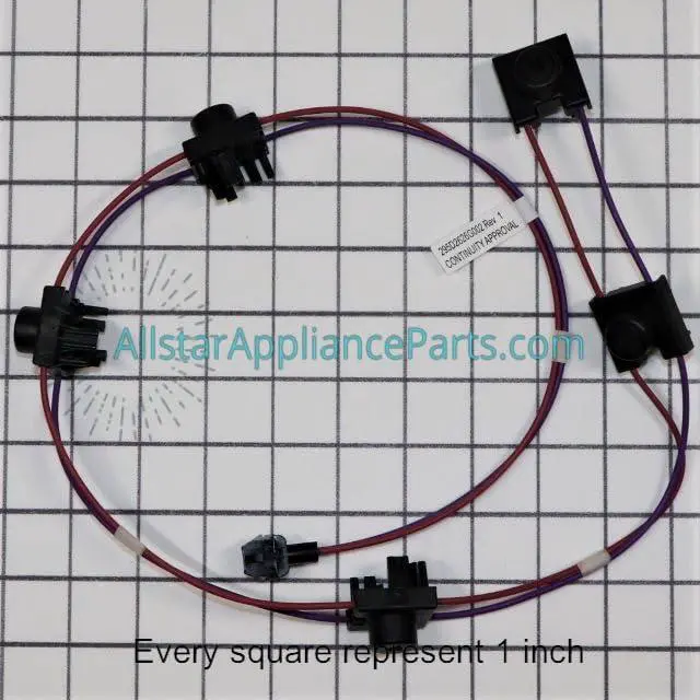 Alt view image 3 of 4 - WB18X31213 Range Ignition Switch and Harness