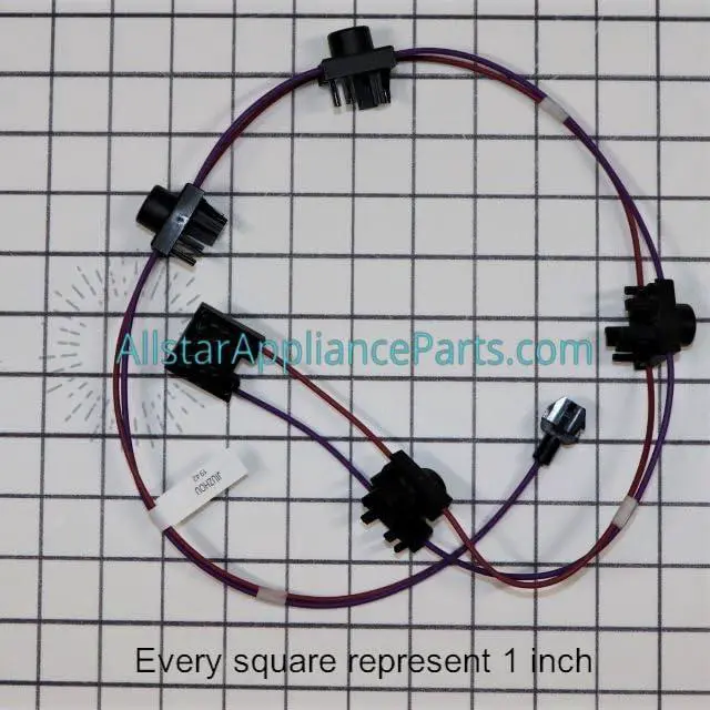 Alt view image 4 of 4 - WB18X31213 Range Ignition Switch and Harness