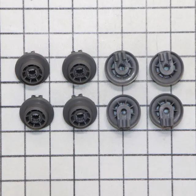 Main image of 12004485 Dishwasher Dishrack Roller 8 Pack
