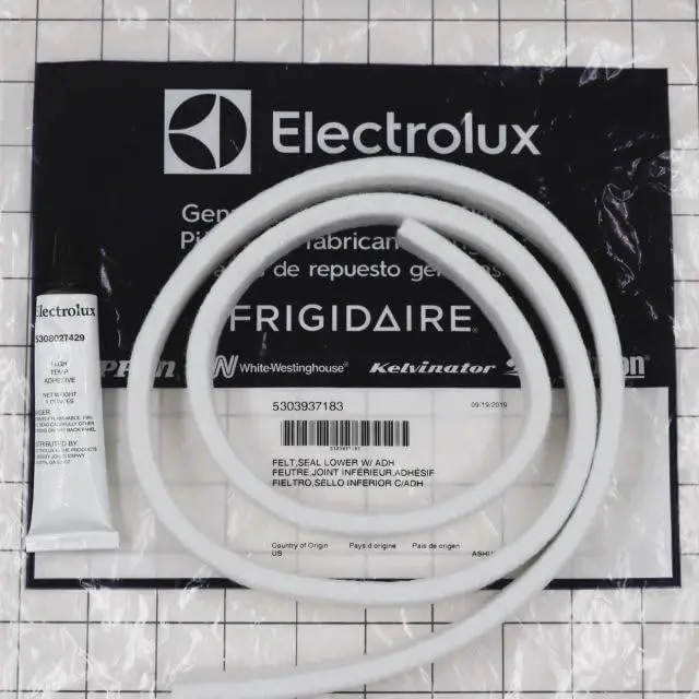 Main image of 5303937183 Dryer Front Lower Felt Seal with High Temp Adhesive