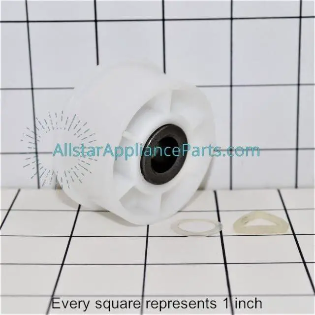 Alt view image 3 of 3 - WP35001086 OEM Dryer Idler Pulley