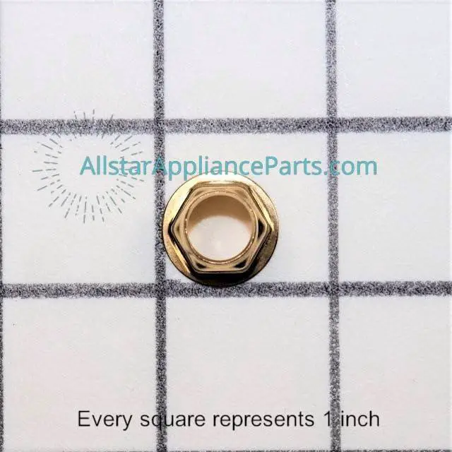 Alt view image 3 of 5 - 154106202 Dishwasher Heating Element Nut