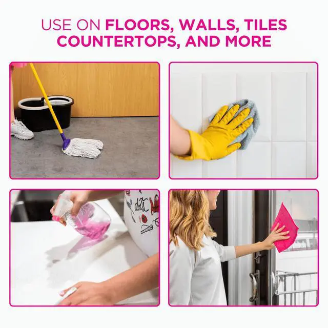 Alt view image 2 of 7 - The Pink Stuff, Miracle All-Purpose Liquid Floor Cleaner, 31 fl. oz.
