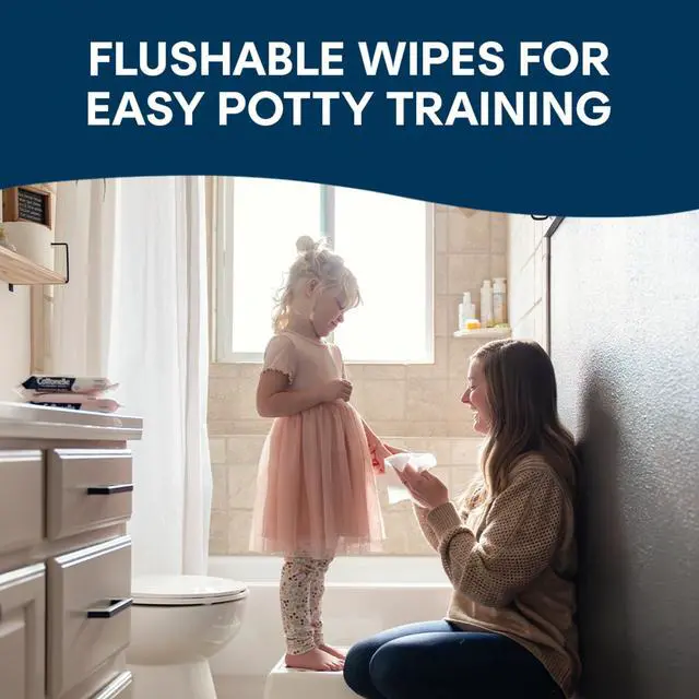 Alt view image 2 of 7 - Cottonelle Fragrance Free Flushable Wet Wipes, 2 Flip-Top Packs