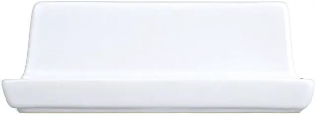 Alt view image 2 of 6 - Mainstays Stoneware Butter Dish with Lid, Ceramic Butter Holder for Kitchen Countertop Storage, White