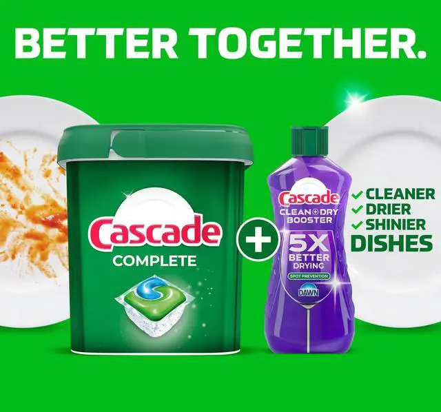 Alt view image 3 of 7 - Cascade Complete Action Pacs, Dishwasher Detergent, Lemon, 16 Count