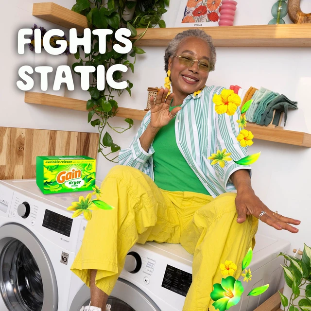 Alt view image 3 of 6 - Gain Dryer Sheets, Original Scent, 120 Count