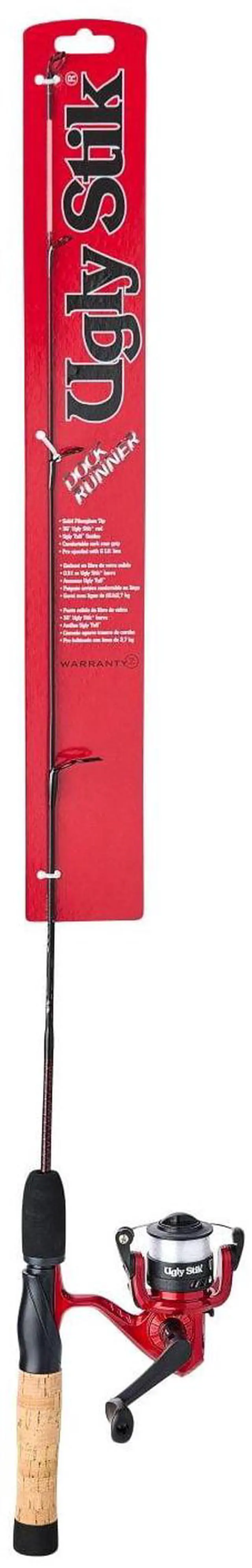 Main image of Ugly Stik Dock Runner Spinning Combo, 3' Medium Fishing Rod, 30 Size Reel
